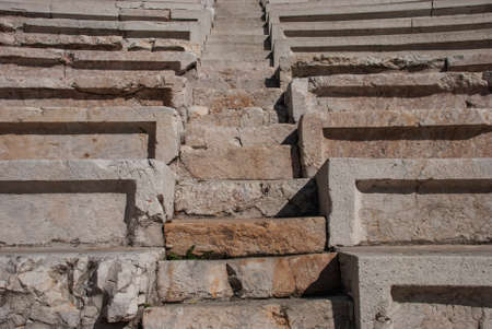 Ancient Theatre of Philippopolis (Roman Theatre) in Plovdiv, Bulgariaのeditorial素材