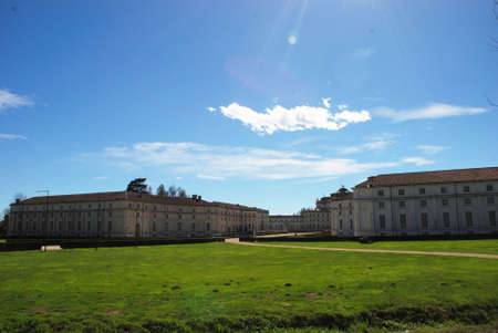 The Hunting Residence of Stupinigi near Turin in Italyのeditorial素材
