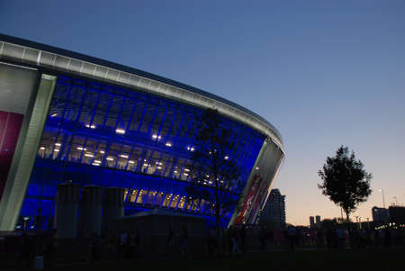 The Donbass Arena in Donetsk, Ukraineのeditorial素材