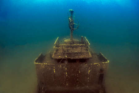 The Palma Wrecks near the harbour at Palma de Mallorca, Spain
