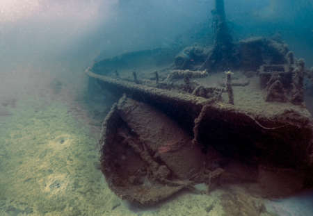 The Palma Wrecks near the harbour at Palma de Mallorca, Spain