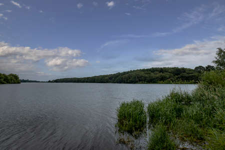 The Staunton Harold reservoir in Derbyshire, UK