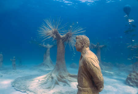 MUSAN - Museum of Underwater Sculpture in Ayia Napa, Cyprusのeditorial素材