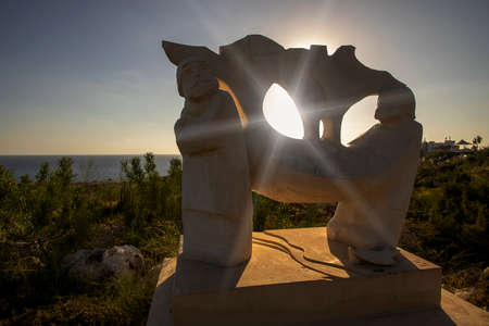 The Sculpture Park near Ayia Napa in Cyprusのeditorial素材