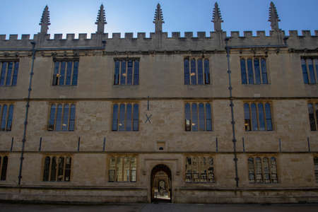The Bodleian Library in the centre of Oxford, UKのeditorial素材