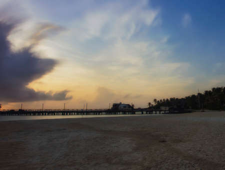 Sunrise over Playa Norte on Isla Mujeres near Cancun in Mexico