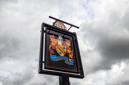 The Atherton Arms pub in Atherton, Greater Manchester, UKのeditorial素材