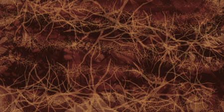 abstract organic red brown root natural background backdrop.