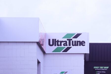 Tweed, New South Wales, Australia, January 19 2020: Ultra tune Business sign Australia