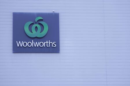 Coolongatta, Queensland, Australia, January 20 2020: Woolworths Business sign Australiaのeditorial素材