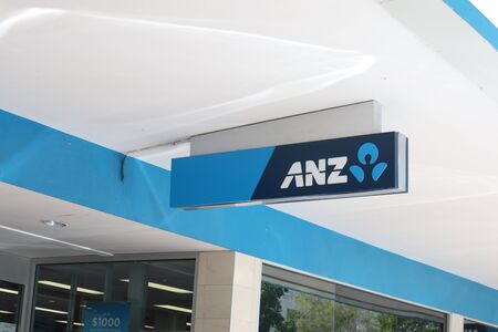 Coolongatta, Queensland, Australia, January 20 2020:ANZ bank Australia atm