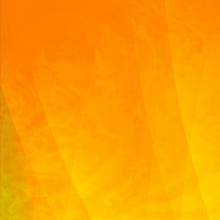 Orange abstract background. Square backdrop illustration with copy space, Best suitable for online Ads, poster, banner, sale, celebrations and various design worksの写真素材