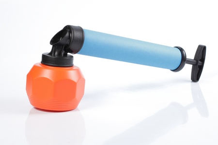bug sprayer isolated over white background