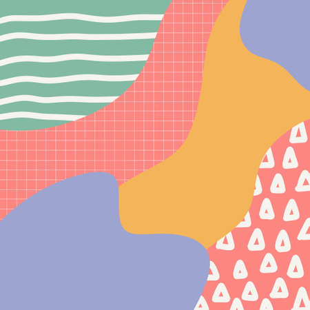 minimalism style of abstract artのイラスト素材