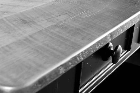 A close up of an antique reproduction.の写真素材