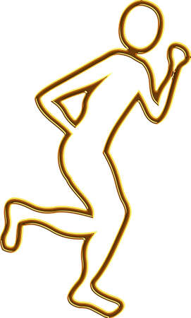 Running maleの写真素材