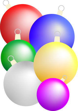 Christmas-ballsの写真素材