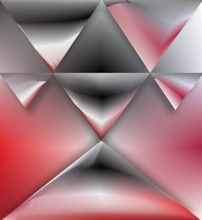 Graphic in black and redの写真素材