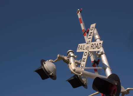 Railroad Crossingの写真素材