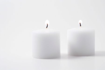 decorative candlesの写真素材