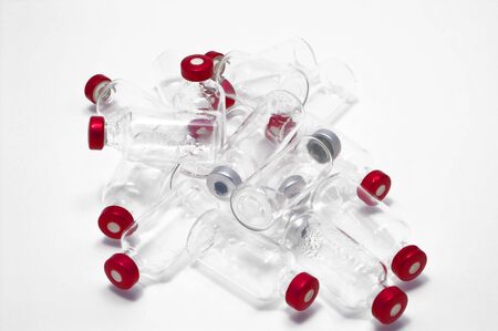 Prescription Medicine Vialsの写真素材