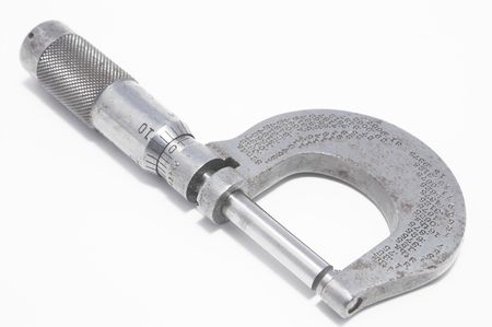 A precision micrometer used for accurate measurements.