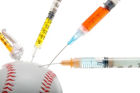 The concept of human growth hormone use in sports.