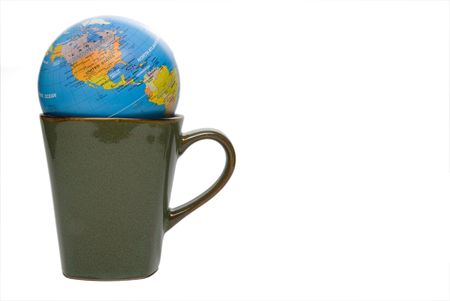 The concept of the sports trophy, world cup.の写真素材