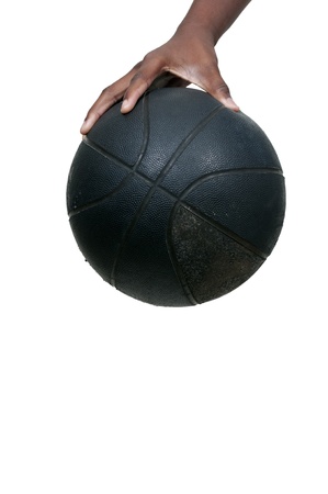 Ball used in the popular game known as basketballの写真素材