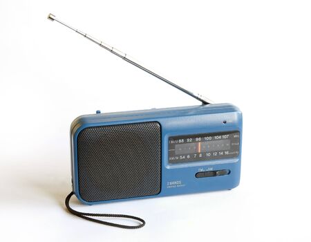 portable radio with antenna tunerの写真素材