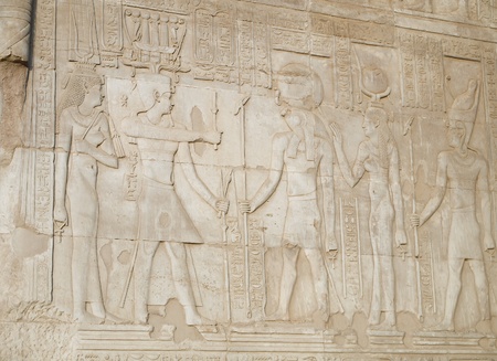 hieroglyphics of ancient Egyptian cultureのeditorial素材