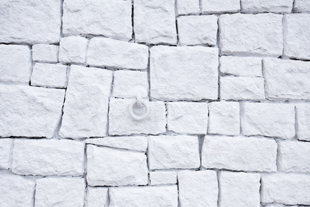 rustic stone wall and whiteの写真素材