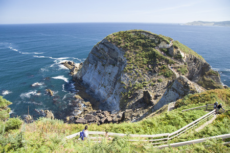 the coast by the ocean in Coru? ? a, Spain, Europeのeditorial素材