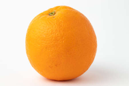 orange isolated on white backgroundの写真素材