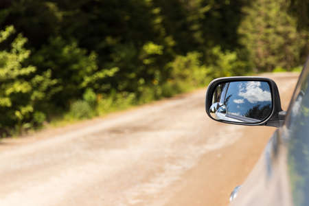 car on the roadの写真素材