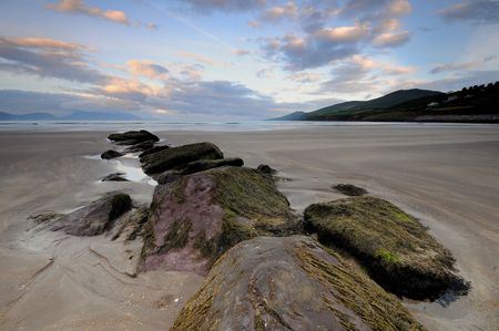Inch beach ,Dingle Irelandの写真素材