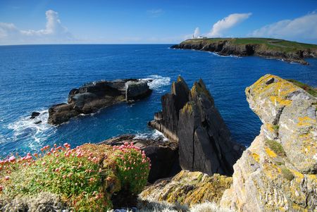 The blue oceanの写真素材