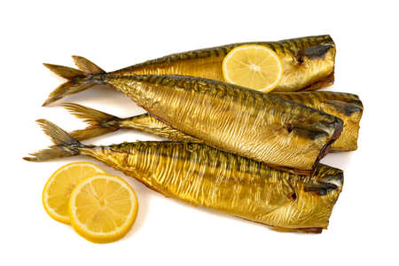 smoked mackerelの写真素材