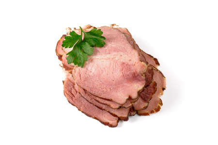 sliced ham
