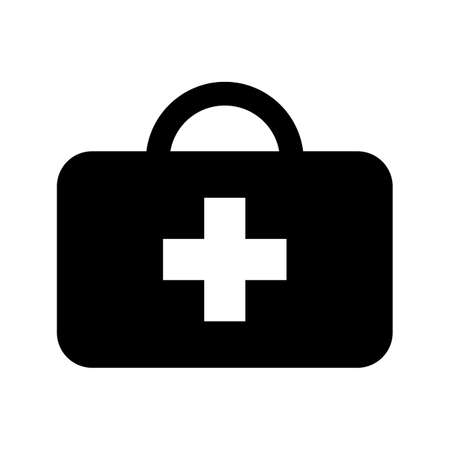 first aid kit iconのイラスト素材