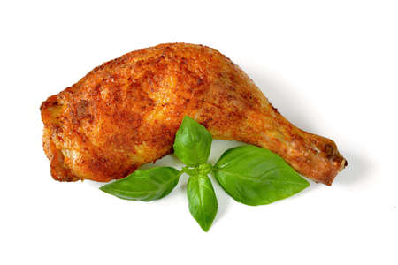 Roasted chicken legの写真素材