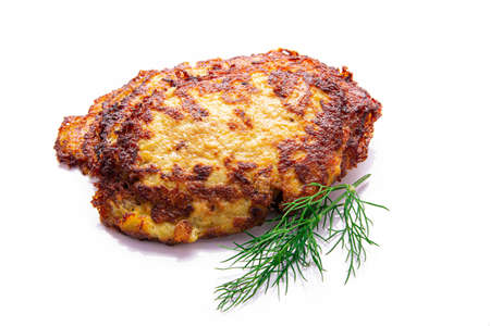 potato pancakesの写真素材