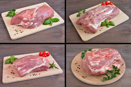 pork meatの写真素材