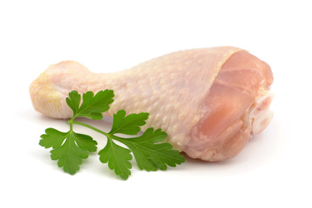chicken drumstickの写真素材