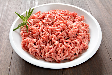 minced meatの写真素材