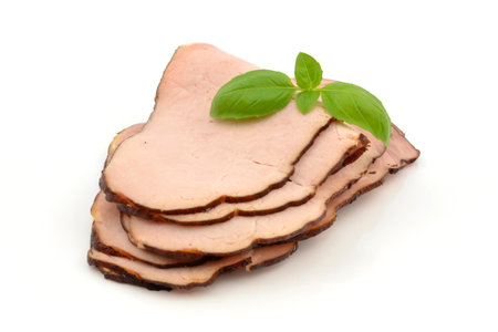 sirloin baked in slicesの写真素材