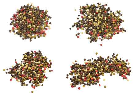 pepper on a white backgroundの写真素材