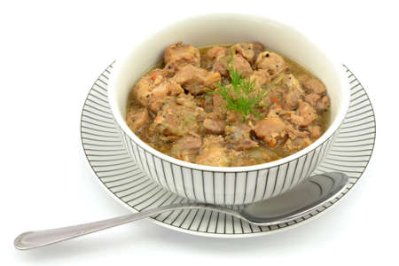 pork in its own sauceの写真素材