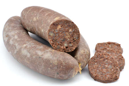 blood sausageの写真素材