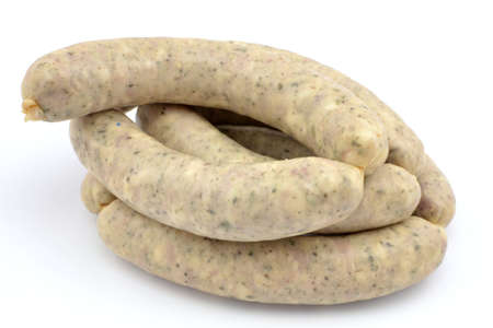 White sausageの写真素材